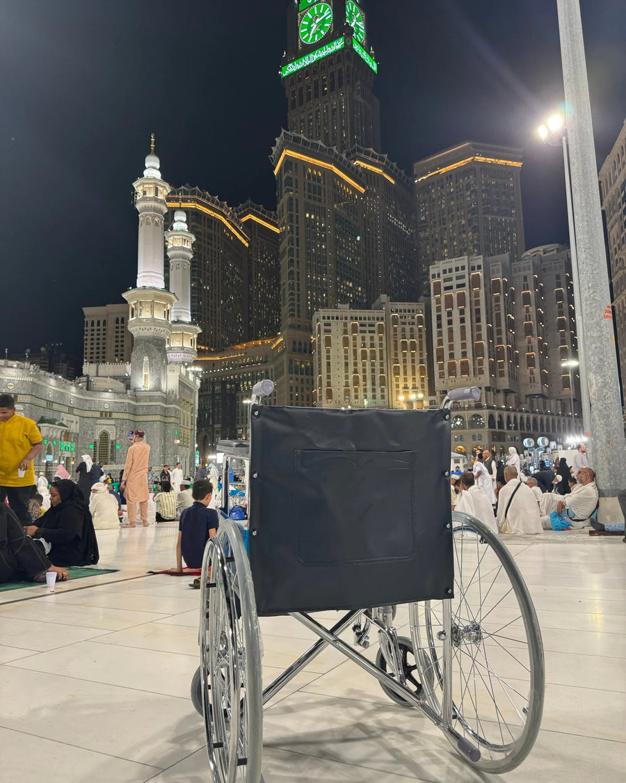 Waqf Wheelchairs in Masjid Al-Haram, Makkah