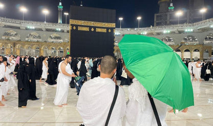 Gift Umbrellas in Masjid Al-Haram, Makkah