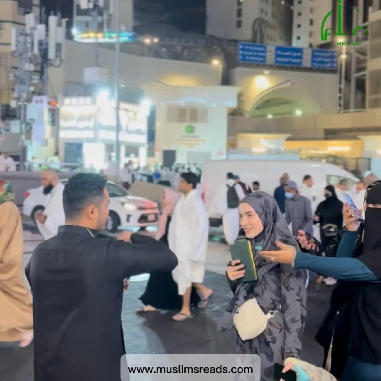 Gift Qurans in Masjid Al-Haram, Makkah