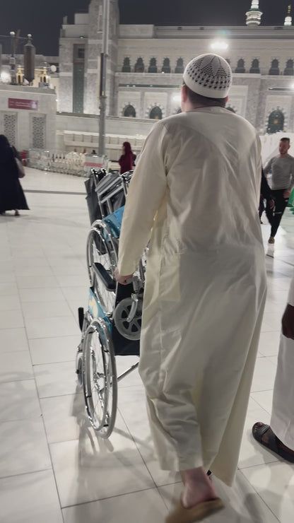 Waqf Wheelchairs in Masjid Al-Haram, Makkah