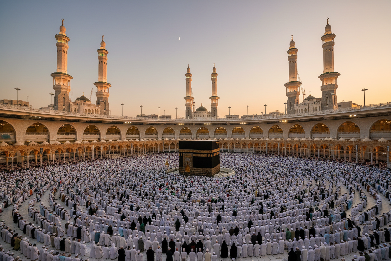 Masjid Al-Haram, Makkah — where the Umrah is performed